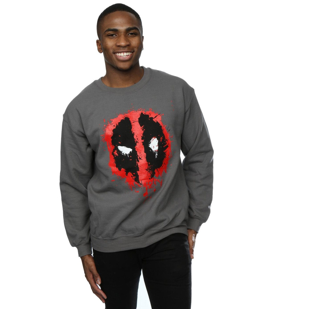 Deadpool Splat Face Sweatshirt