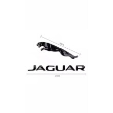 Jaguar Cat Black Boot Emblem 16.5 Badge F X S TYPE XF XJ E XE