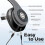 IJOY Wireless Bluetooth Headphones with Mic, Rechargeable & Foldable 4