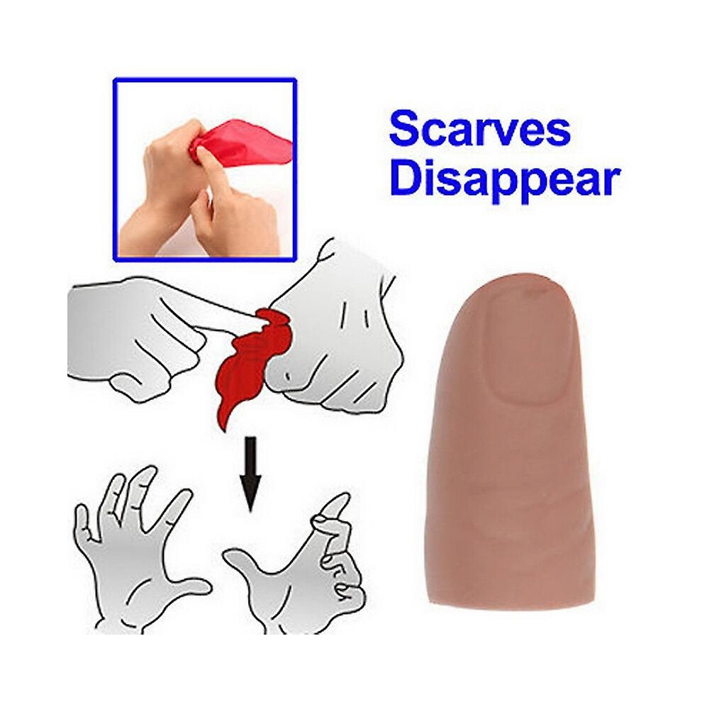 Vanishing Silk (soft Plastic Thumb Tip) - Magic Trick Shytmv