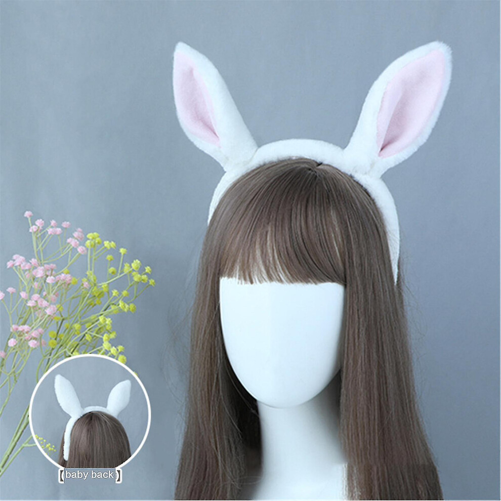 (Gray) Horse Ear Headband Hand-made Simulation Animal Furry Ears Lolita Headwear