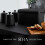 Tower Tower Sera Black Kettle 4 Slice Toaster Breadbin Canisters Set 2