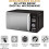 Tower Tower Sera Black Kettle 4 Slice Toaster Breadbin Canisters Set 8