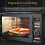 Tower Tower Sera Black Kettle 4 Slice Toaster Breadbin Canisters Set 9