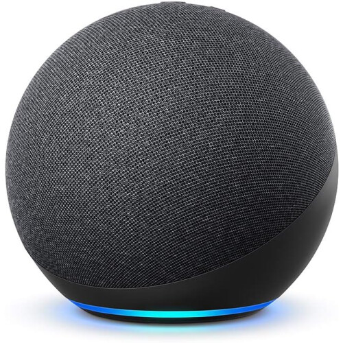 Refurbished Amazon Amazon Echo (4th Gen) Smart Speaker, Charcoal