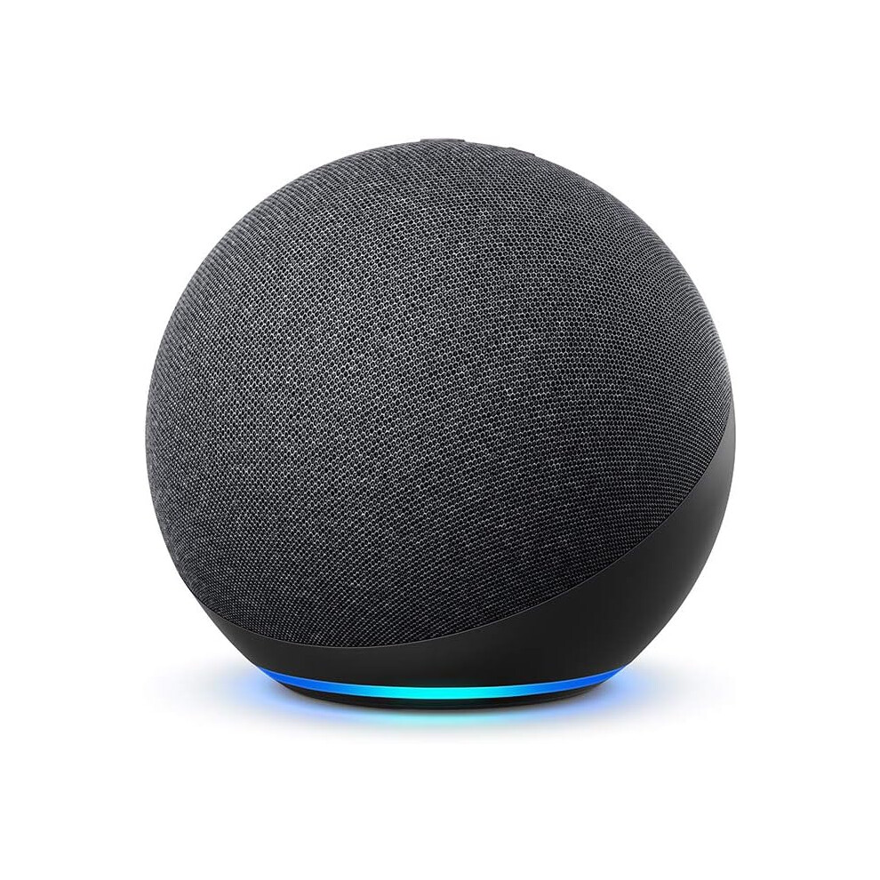 Amazon Echo (4th Gen) Smart Speaker, Charcoal