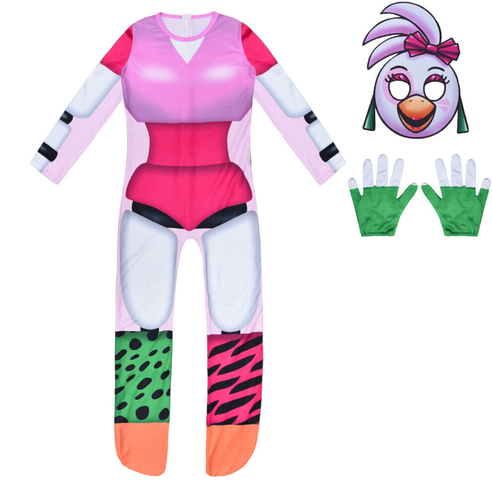 (Set 10, 3-4 Years) Five Nights At Freddy FNAF Costume Christmas Party ...