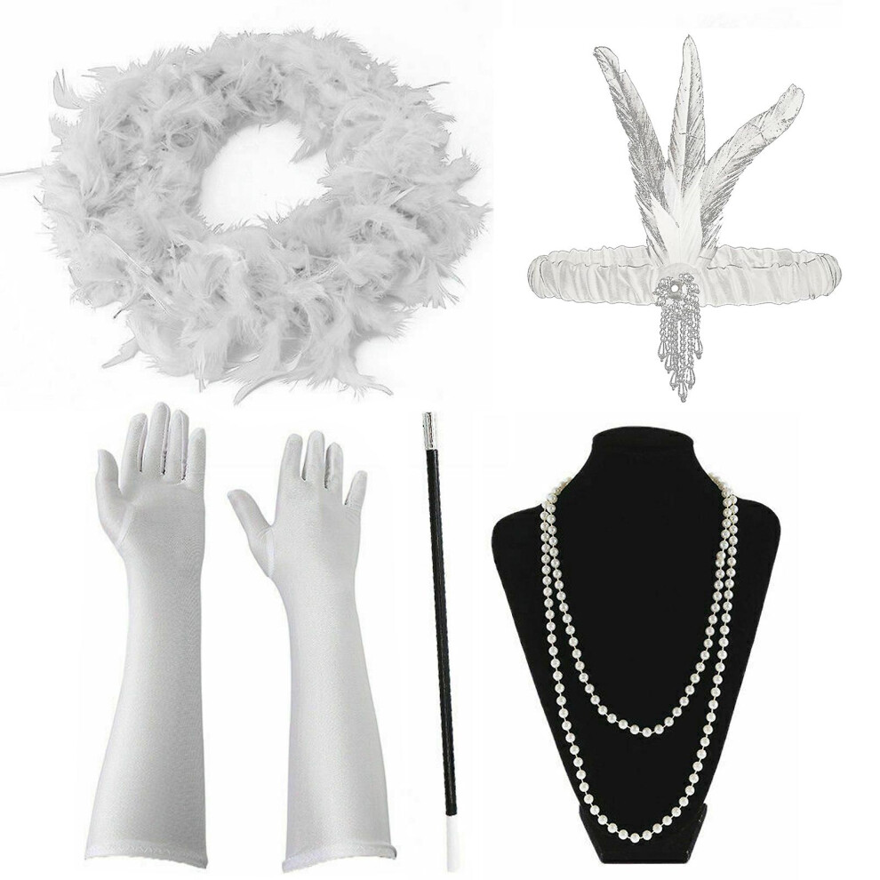 Discount 50% 1920S Gatsby Sequin Fringed Paisley Flapper Dress With 20S Accessories Set Not,Specified