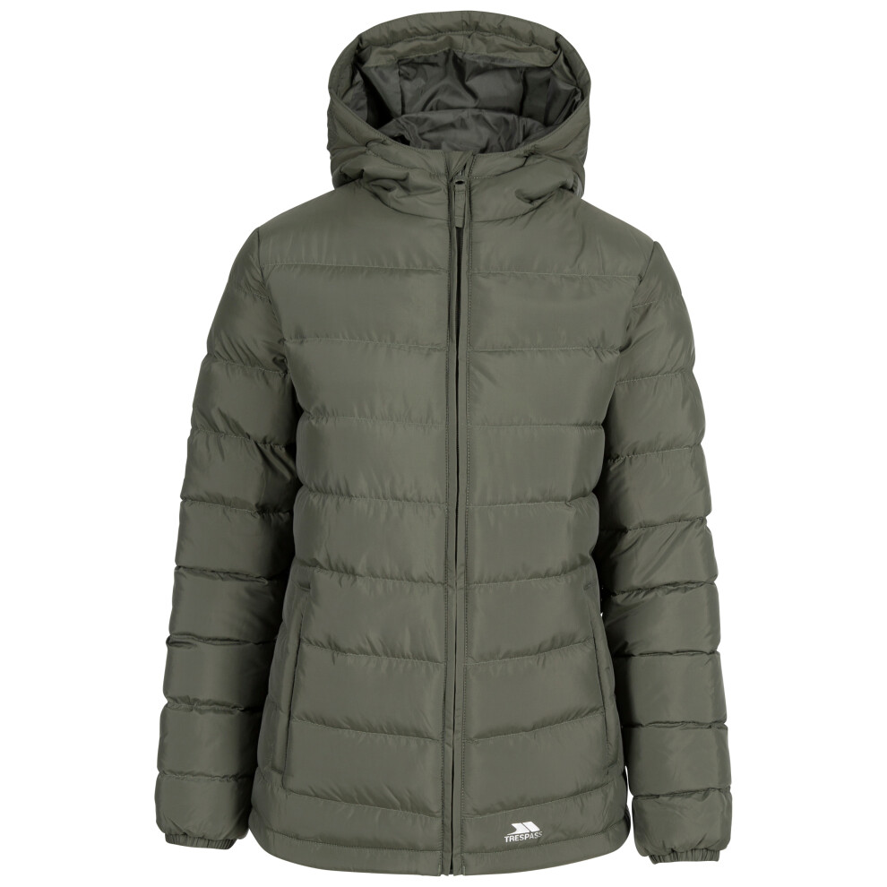 (18, Ivy) Trespass Womens Padded Jacket Casual Elegant