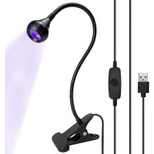 Uv Lamp Nail Gel American Pose Ultraviolet Treatment Uv Light 3w Usb Led Lamp Uv Lamp Clip-on Dryer Glue Curing Lamp For Gel