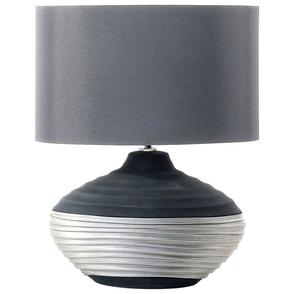 Table Lamp LIMA Porcelain Dark Grey