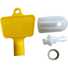 Meter Box Replacement Latch & Key by Meter Box Repair Kit