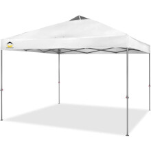Crown Shades 10 x 10 Foot Instant Pop-Up Camping Tent Shelter Canopy - White