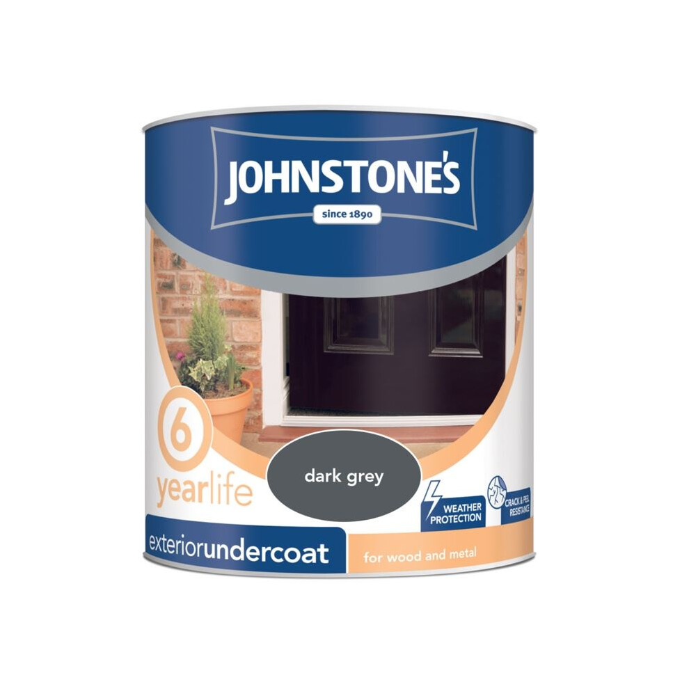 Johnstone's - Exterior Undercoat 2.5L - Dark Grey