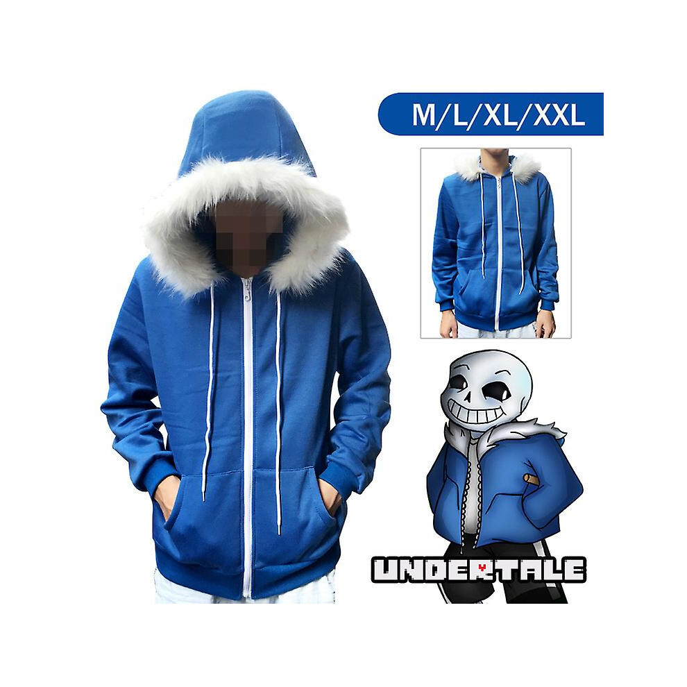 (xxl) Sans Cosplay Undertale Costume Sweatshirt Hoodie Shorts Stocking Gloves