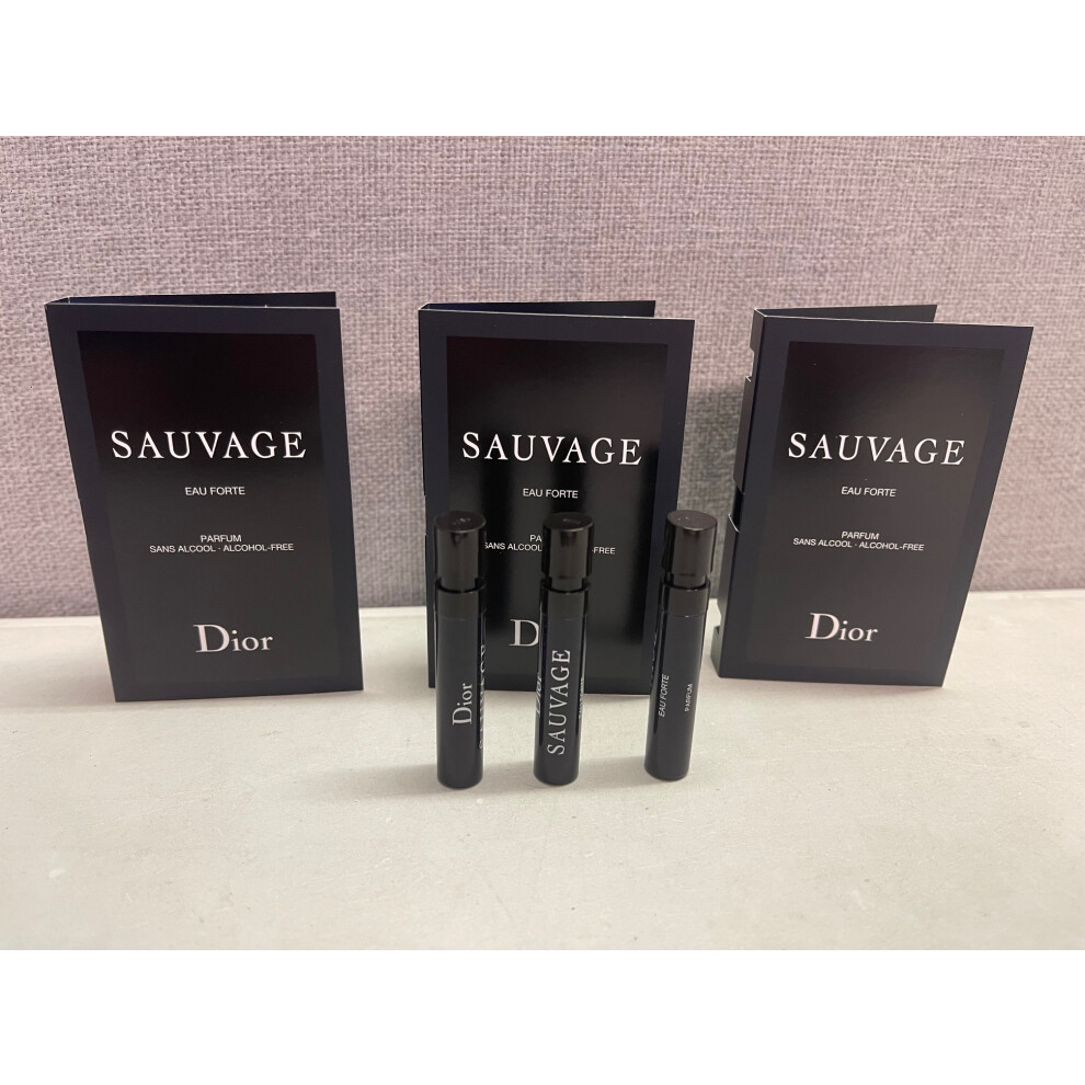 3X Sauvage Eau Forte Parfum 1 Ml From Dior Latest sauvage 2024
