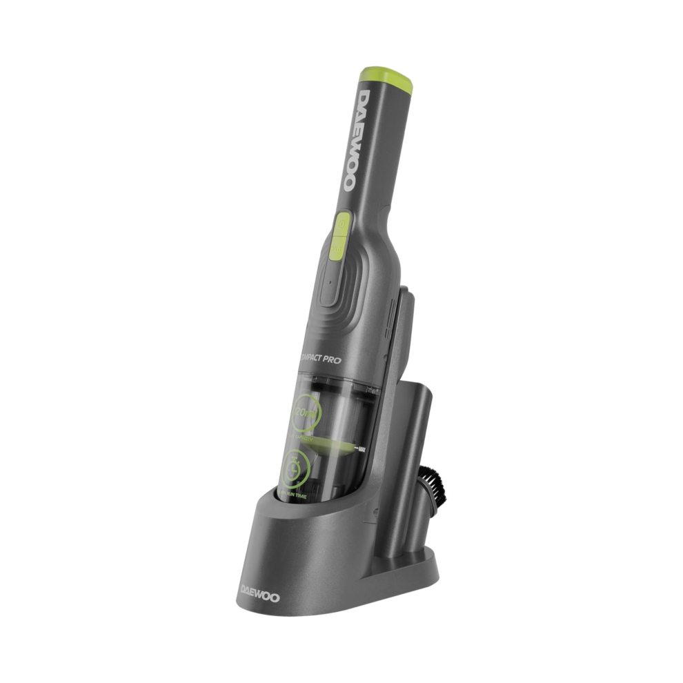 Daewoo Compact Pro Cordless Handheld Vacuum Cleaner Portable Mini Hand Vac 30min
