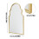 Living And Home Metal Decorative Wall Mounted Mirror 6