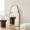 Living And Home Metal Decorative Wall Mounted Mirror 2