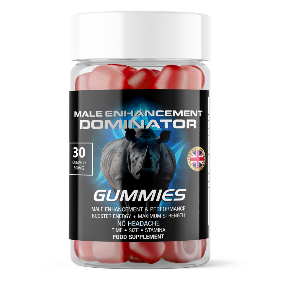 Dominator Male Enhancement 30 Gummies 1 Month Supply