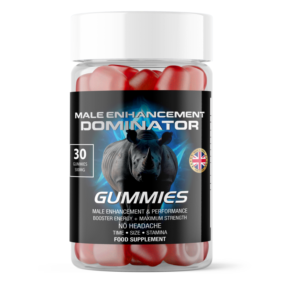 Male Enhancement Dominator Gummies 1 Bottle - 1 Month Supply
