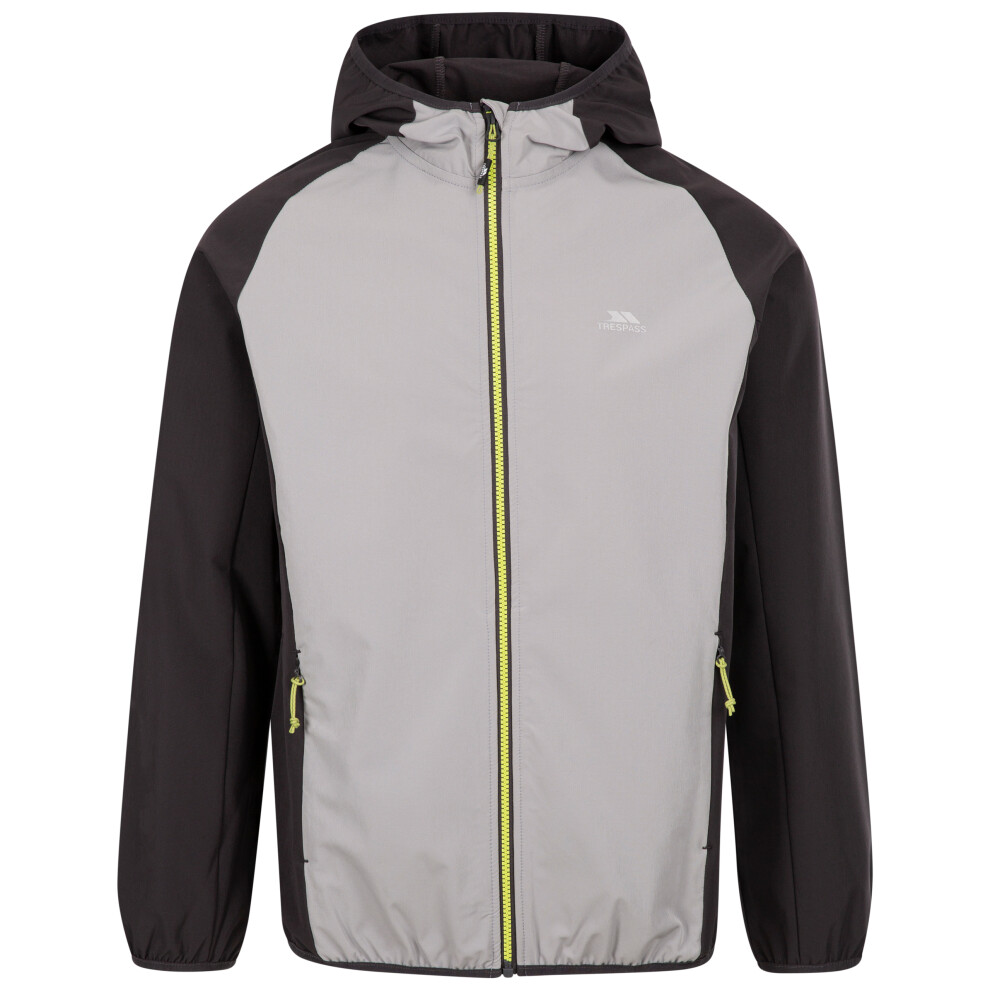 (XS, Dark Grey) Trespass Mens Active Hoodie Full Zip Hendry