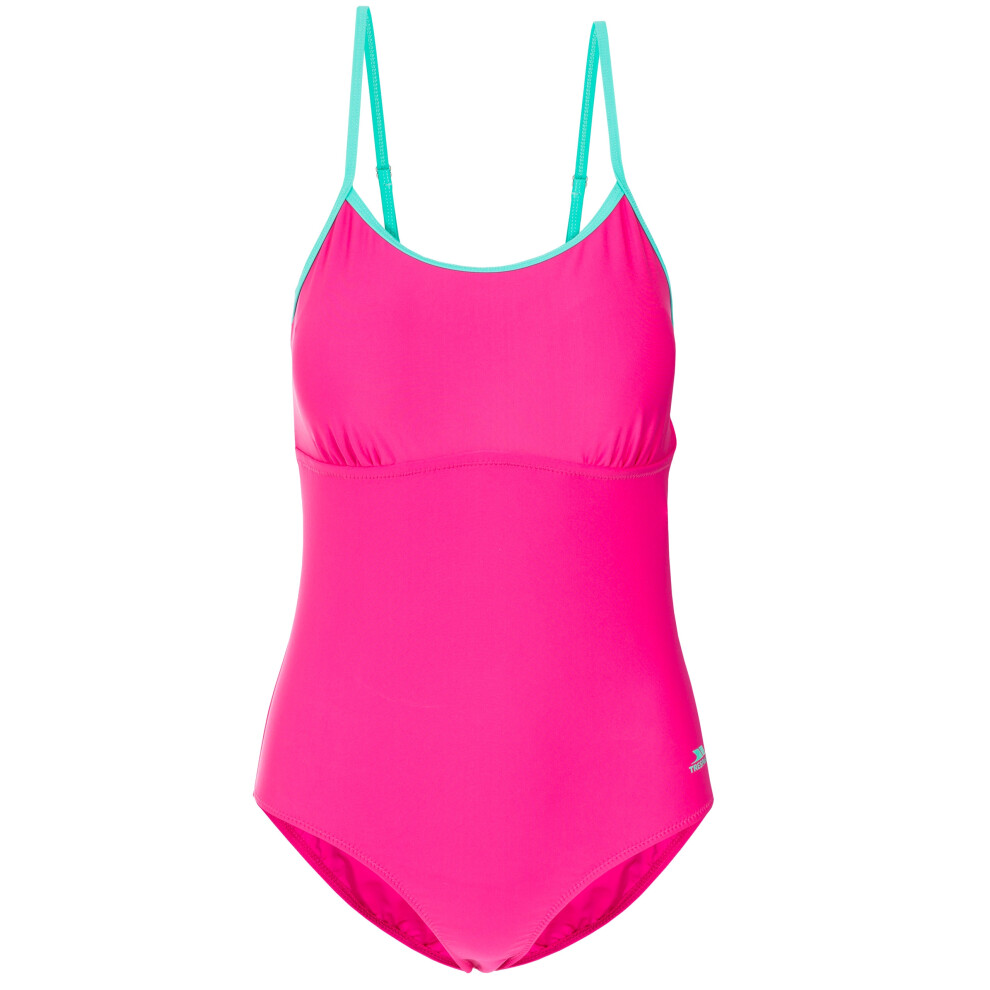 (6, Pink Lady) Trespass Womens Swimming Costume Swimsuit Lotty