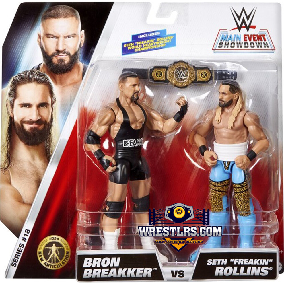 Bron Breakker & Seth Rollins - WWE Main Event Showdown Series 18