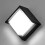 CGC Square Black & White LED Wall Or Ceiling Light 3