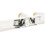 CGC White & Brushed Gold Three Head Adjustable Ceiling Spot Light Bar 3