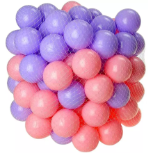 (Pink / Blue) 100 x Kids Baby Play Balls Pool Ball Toys Mutlti