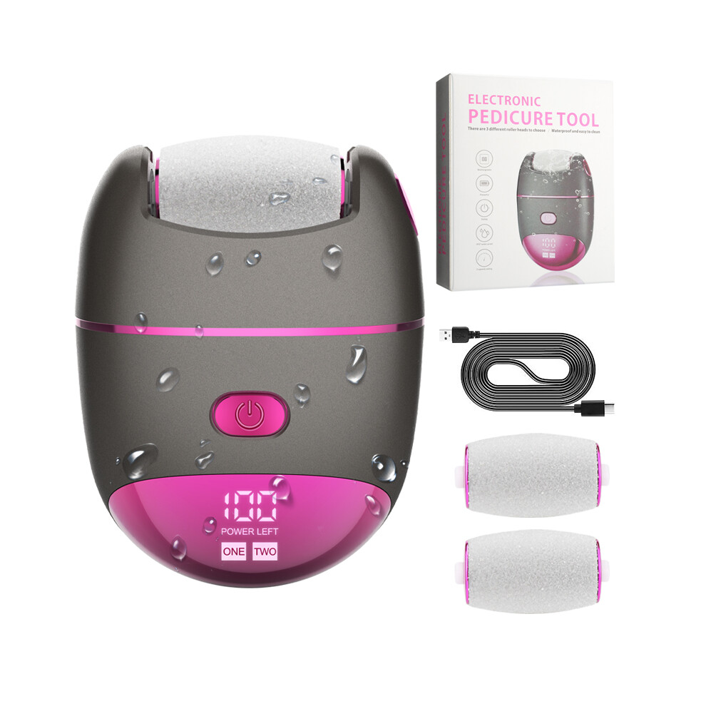 Goplushtoy Electric Callus Remover Foot Files Pedicure Tools Waterproof Rechargeable