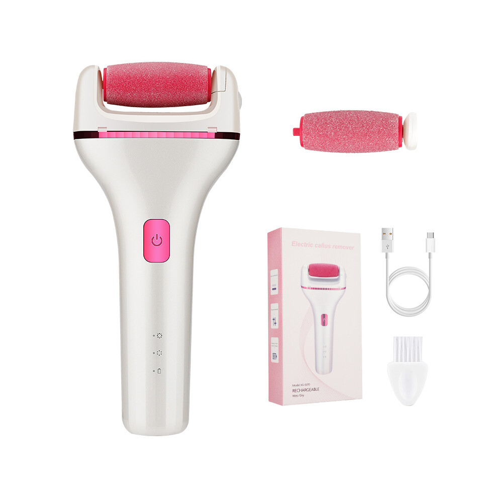 Goplushtoy Pink (Pink) Hard Skin Remover Foot File Feet Pedicure Tools Foot Scrubber For Dry Skin Dead Skin Cracked Corn Heels Calluses