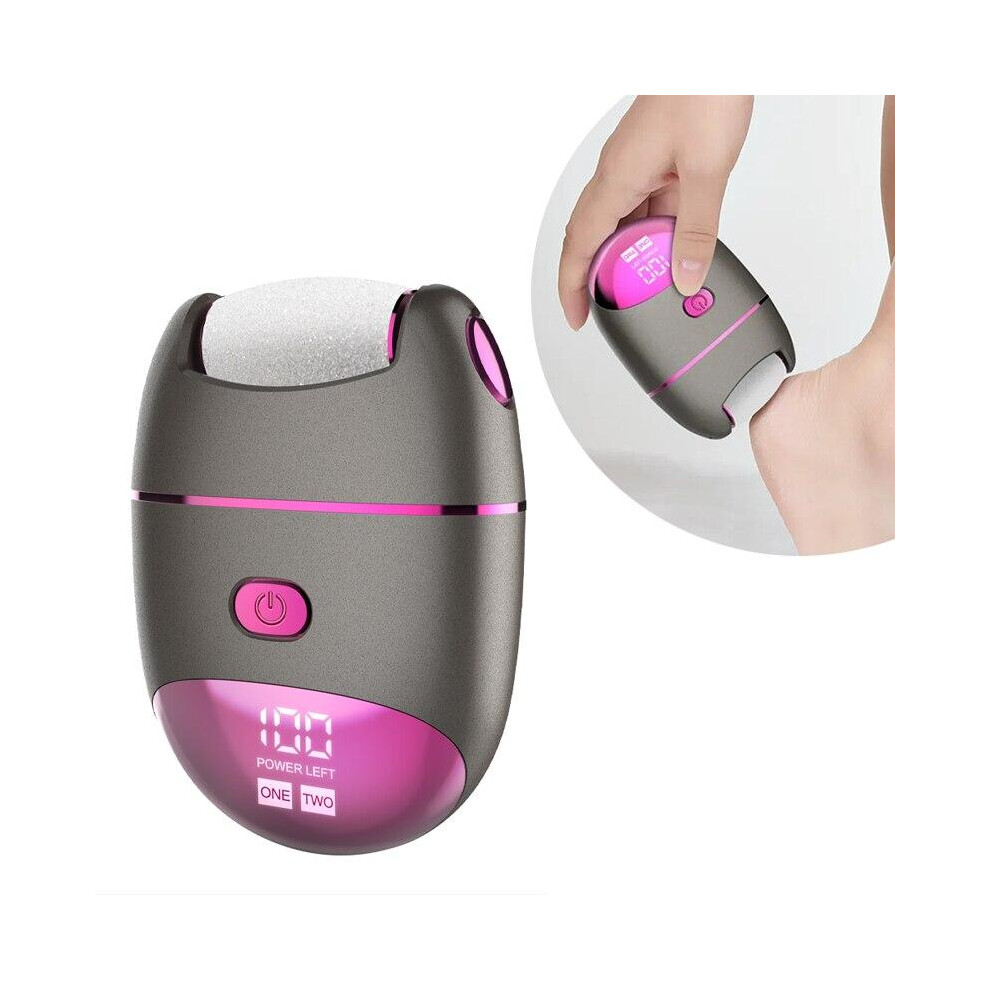 Goplushtoy Electric Foot File Pedicure Feet Hard Skin Remover Dry Dead Skin Remover Callus Exfoliator Rechargeable Foot Care