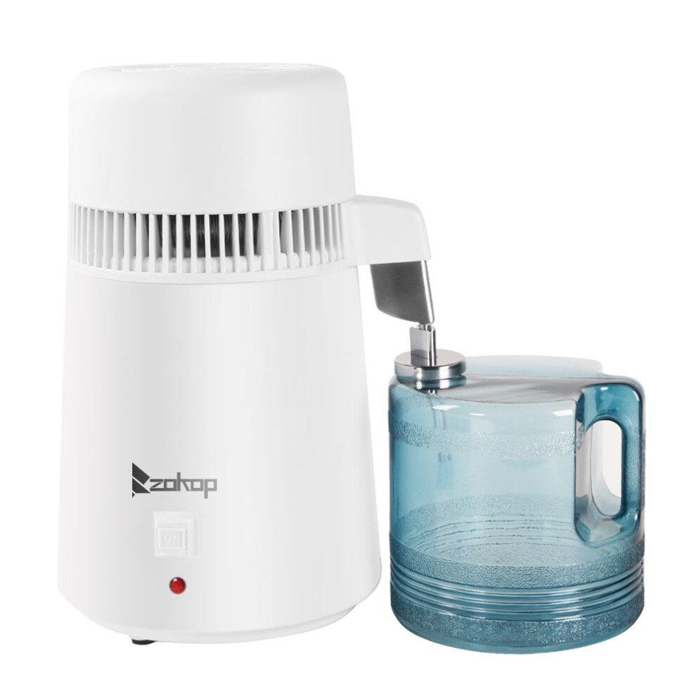 4L/750W Water Distiller Electric Purifier Stainless Steel Glass Water Filters UK