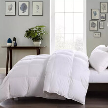 (10.5 Tog (Medium/Lightweight), Single) LUXURY DUCK FEATHER & DOWN DUVET QUILT - 100% COTTON, ANTI-DUSTMITE, DOWN PROOF