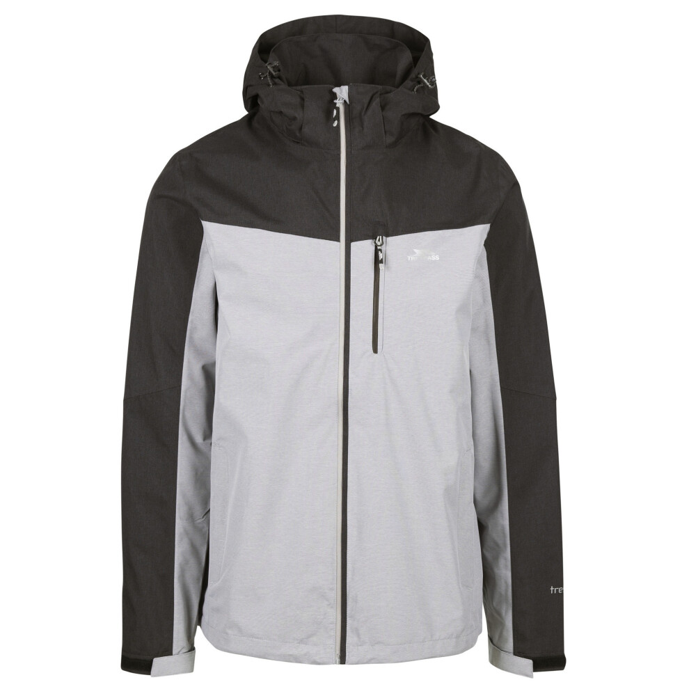 (XL, Platinum Marl) Trespass Mens Marlow Jacket