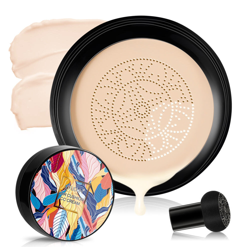 (Ivory) SEFUDUN mushroom head foundation air cushion bb cream moisturising isolation concealer cream