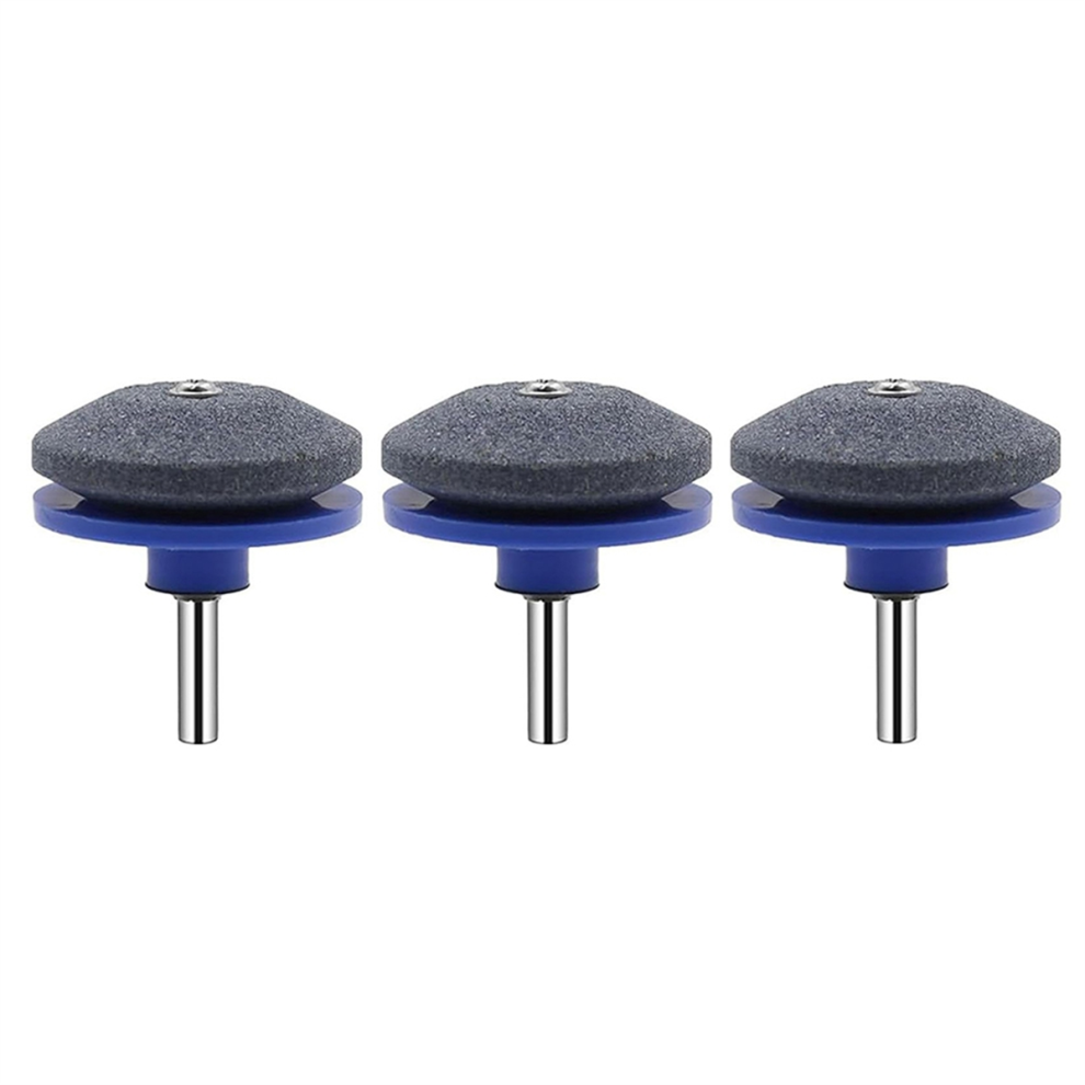 3Pcs Lawnmower Dull Blade Sharpener, Lawn Mower Blade Sharpener Tool 4851267484166
