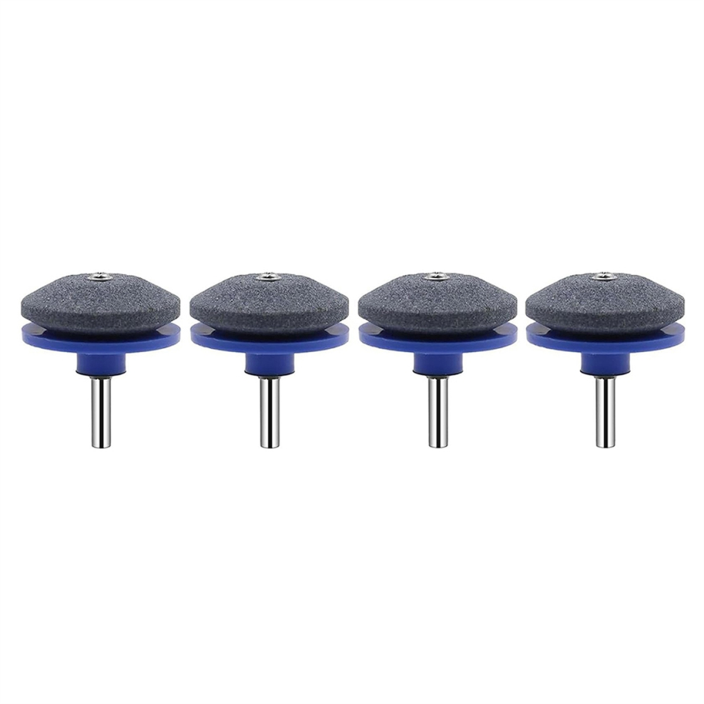 4Pcs Lawnmower Dull Blade Sharpener, Lawn Mower Blade Sharpener Tool 4851267484159