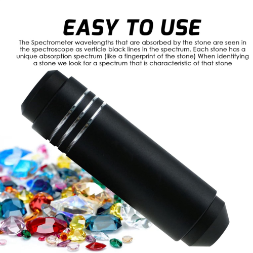 Handheld diffraction spectrometer,Pocket Grating Gem Spectrometer 1