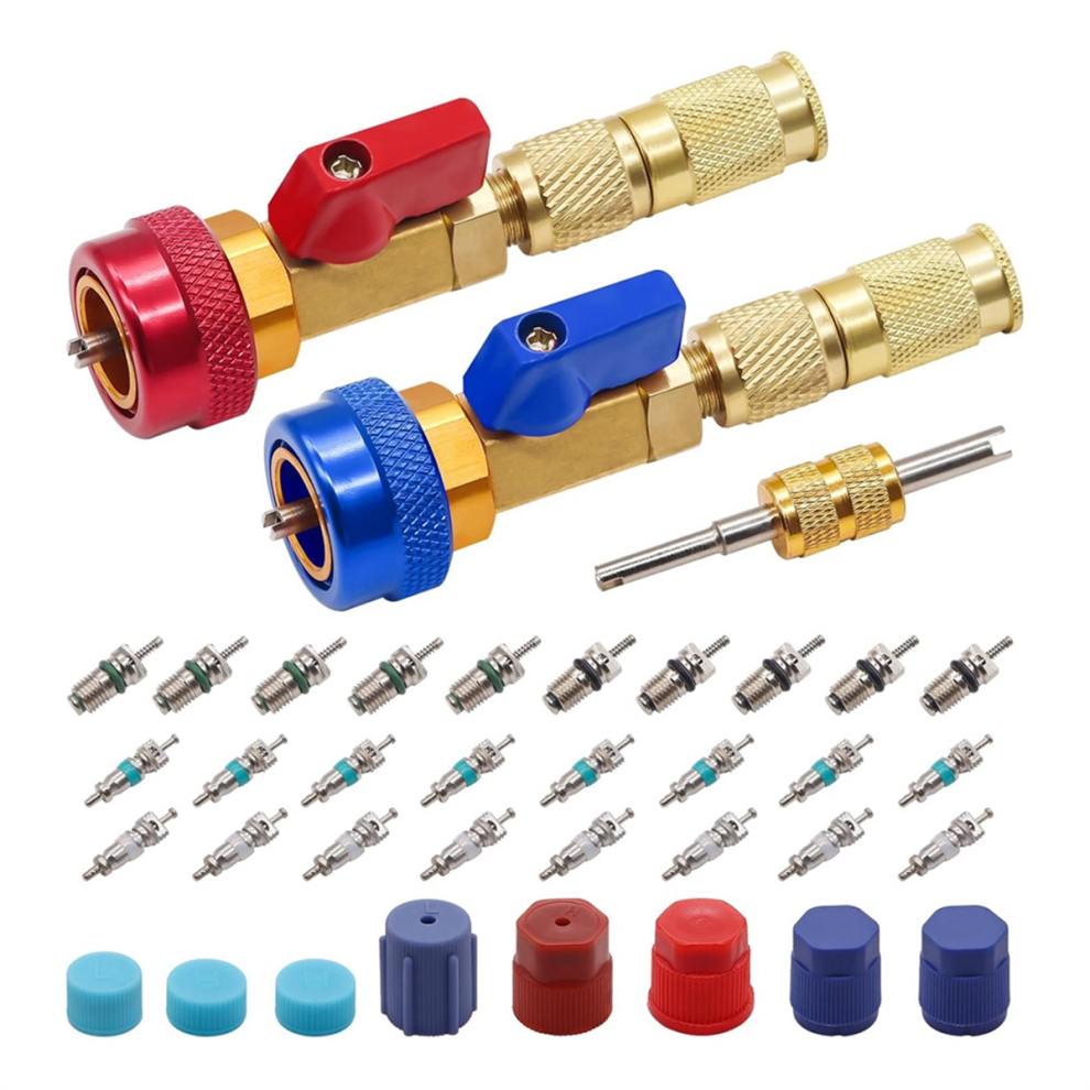R134a Valve Core Quick Remover Installer Tool Kit 4851267483152