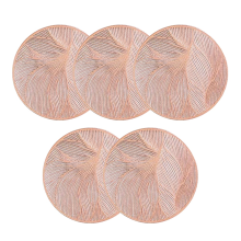 Round Coasters Heat- Coasters Non-slip Protective Mat C