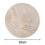 Round Coasters Heat- Coasters Non-slip Protective Mat C 4