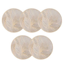 Round Coasters Heat- Coasters Non-slip Protective Mat B