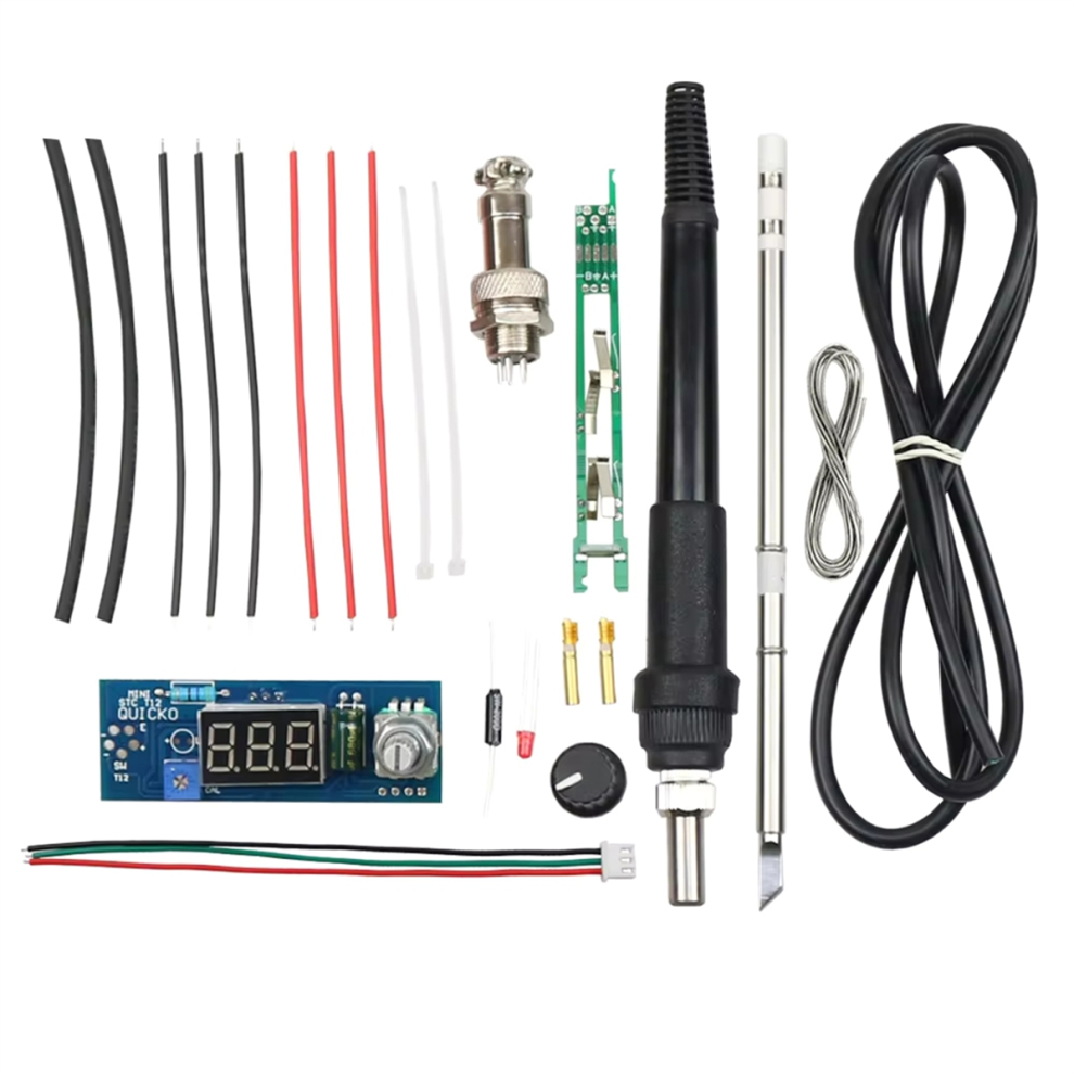 Stc-T12 Solder Iron Diy Kits, Digital Soldering Iron Station Kits 4851267480236