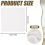 20pcs Chamois Cloths, 3.9x3.9 Inch Pottery Tools 3