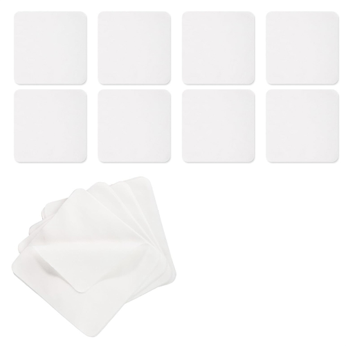 20pcs Chamois Cloths, 3.9x3.9 Inch Pottery Tools