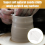 20pcs Chamois Cloths, 3.9x3.9 Inch Pottery Tools 6