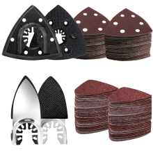 124 Pcs Oscillating Tool Sanding Pad Kit